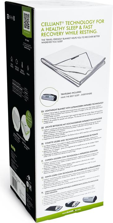 Actual product image Blackroll Recovery Blanket Ultralite (1100 g, 135 x 200 cm, Polyester)