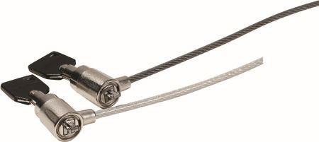 Dacomex 915020 - 0,2 m - 2 Schlüssel - Schwarz - Silber