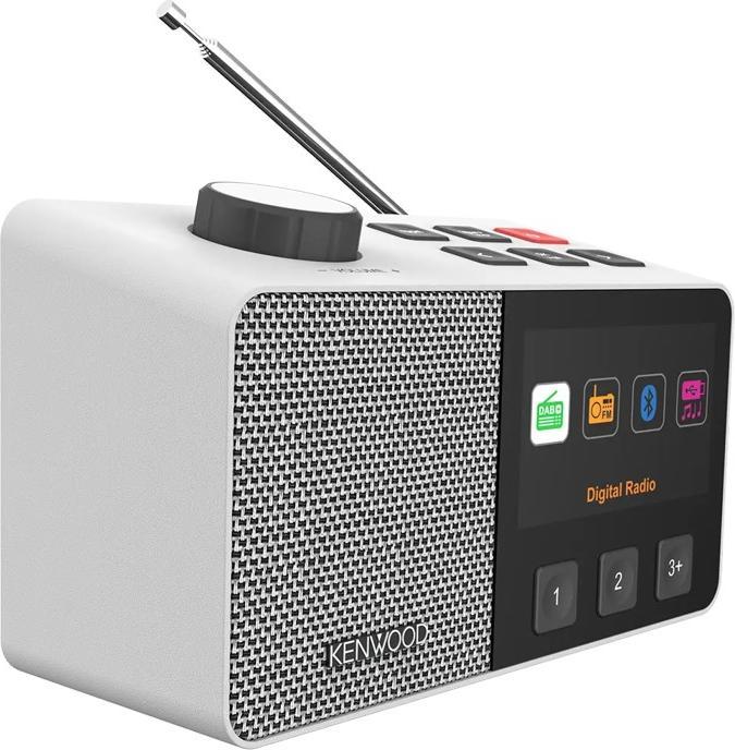 Actual product image Kenwood CR-M70DAB-W (DAB, DAB+, FM, Bluetooth)