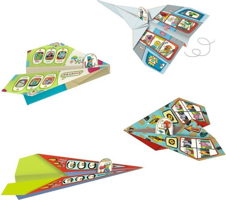 Actual product image Djeco Airplane leaflets book