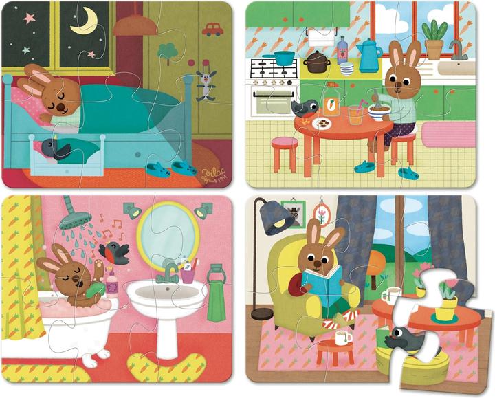 Produktbild Vilac Puzzle "Das Haus" (24 Teile)