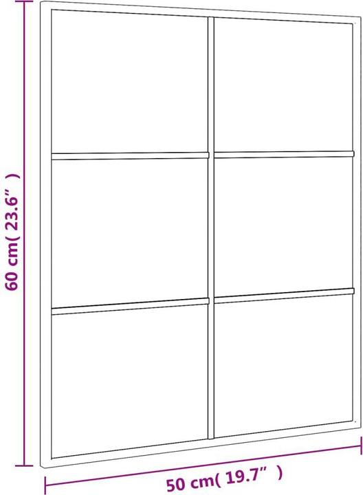 Immagine prodotto vidaXL Wandspiegel (50 x 60 cm)