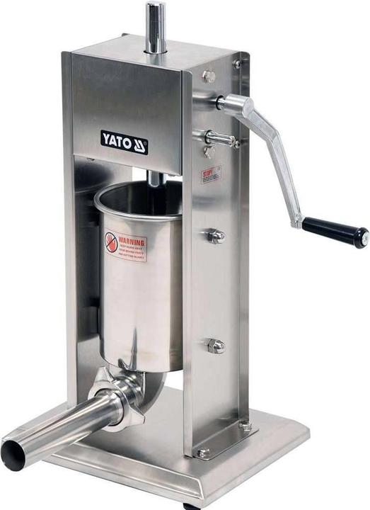 Yato Embossoir à saucisses professionnel en acier inoxydable 3 litres YG-03350