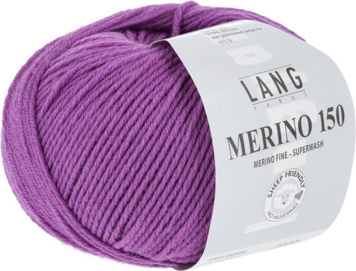 Actual product image Lang Yarns MERINO 150 - 197 (120 m)
