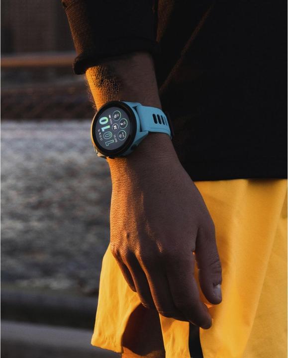Immagine prodotto Garmin 010-02810-12 Forerunner 265 Music, Aqua (46 mm)