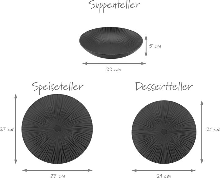 Produktbild CreaTable Vesuvio (12 Stück)