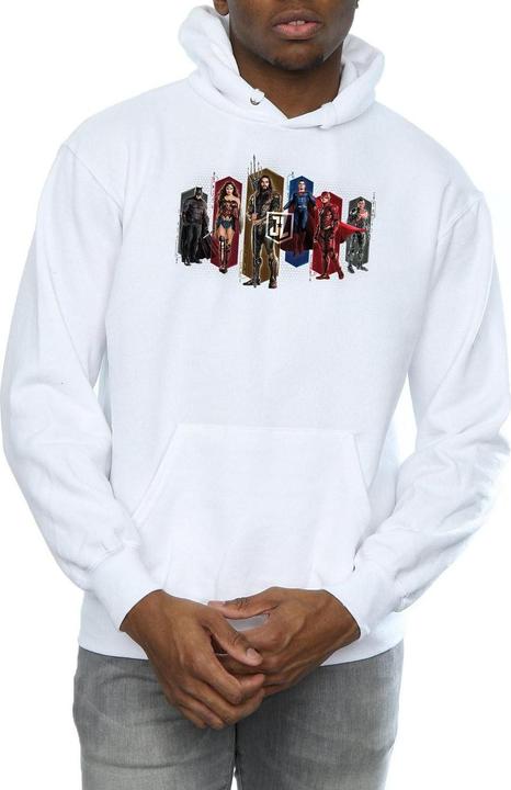 Produktbild Justice League Movie Team Hexagons Kapuzenpullover (3XL)
