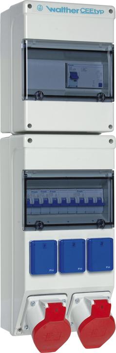 Walther Werke WAL 6991203 Combinaison de prises 2xCEE 5x32A 3xSchuko Fi