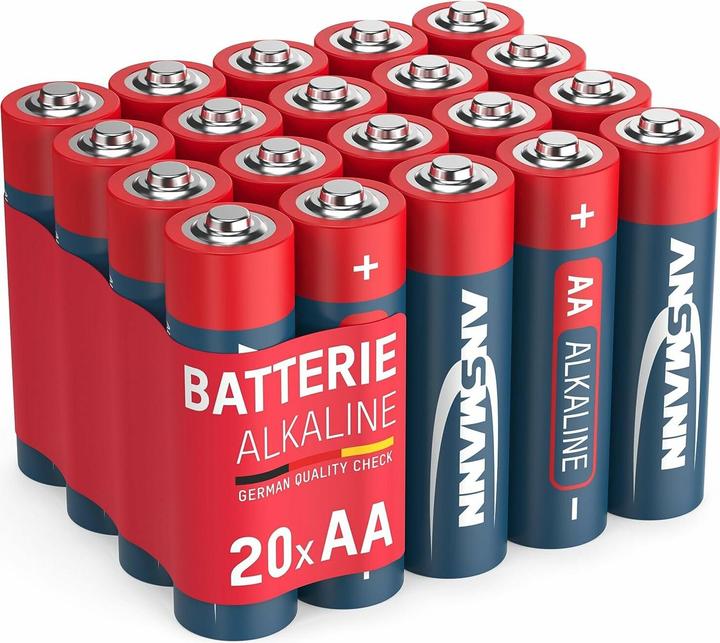 Actual product image Ansmann LR6 Mignon (20 pcs., AA)