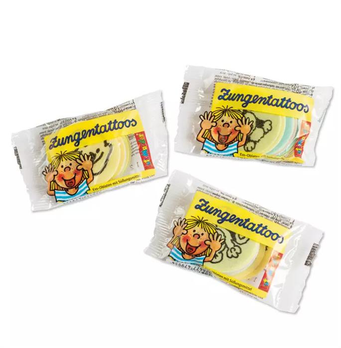 Actual product image Lutz Mauder Tongue tattoo bag with 10 tattoos