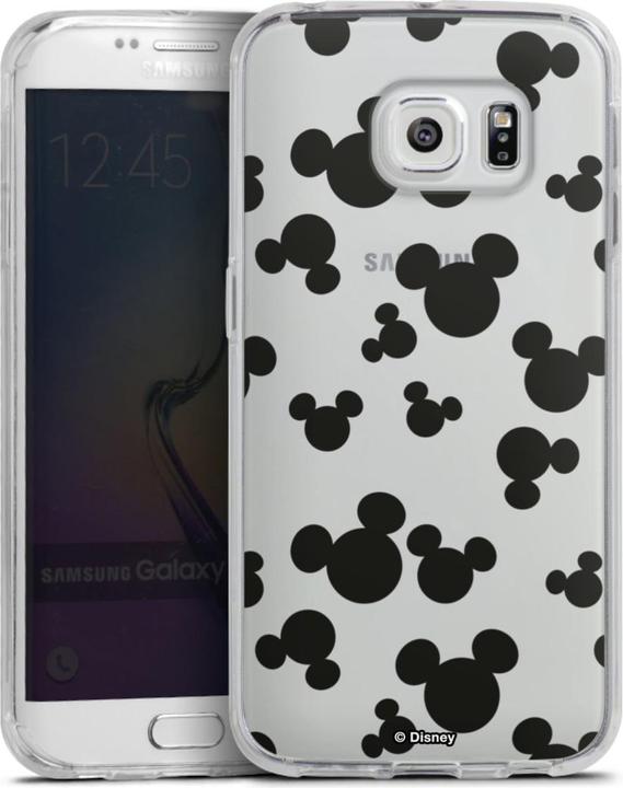 Produktbild DeinDesign Silikon Hülle für Samsung Galaxy S6 Edge Handyhülle Case Smartphone Schutzhülle Disney Mickey (Samsung Galaxy S6 Edge)