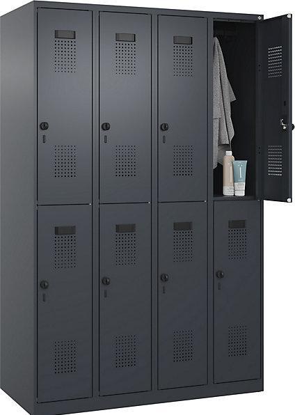 Actual product image C+P Evolo PLUS double-decker locker (120 cm, 185 cm)