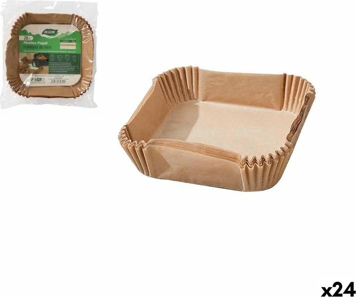 Produktbild Algon Essenstablett-Set Fritteuse ohne Öl 24 cm 20 Stücke (24 Stück)