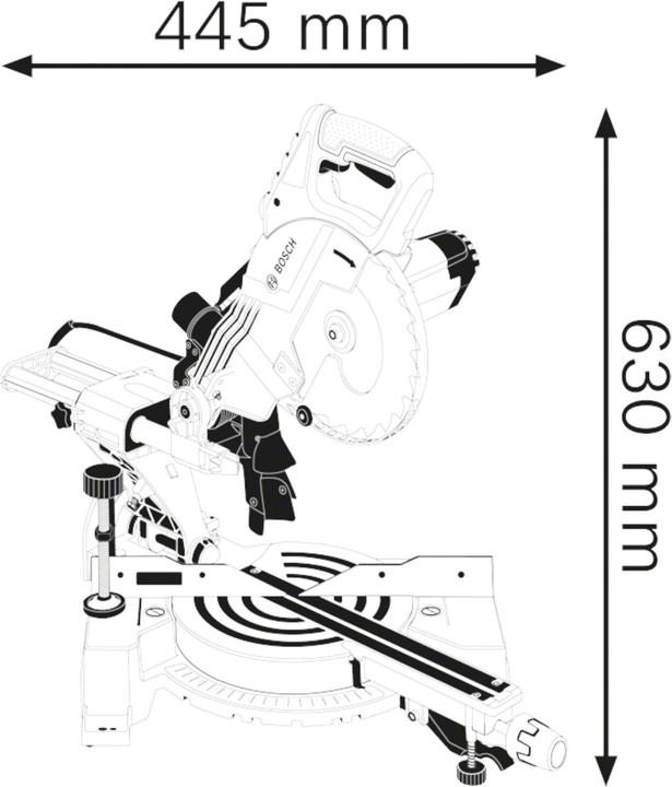 Produktbild Bosch Professional GCM 80 SJ