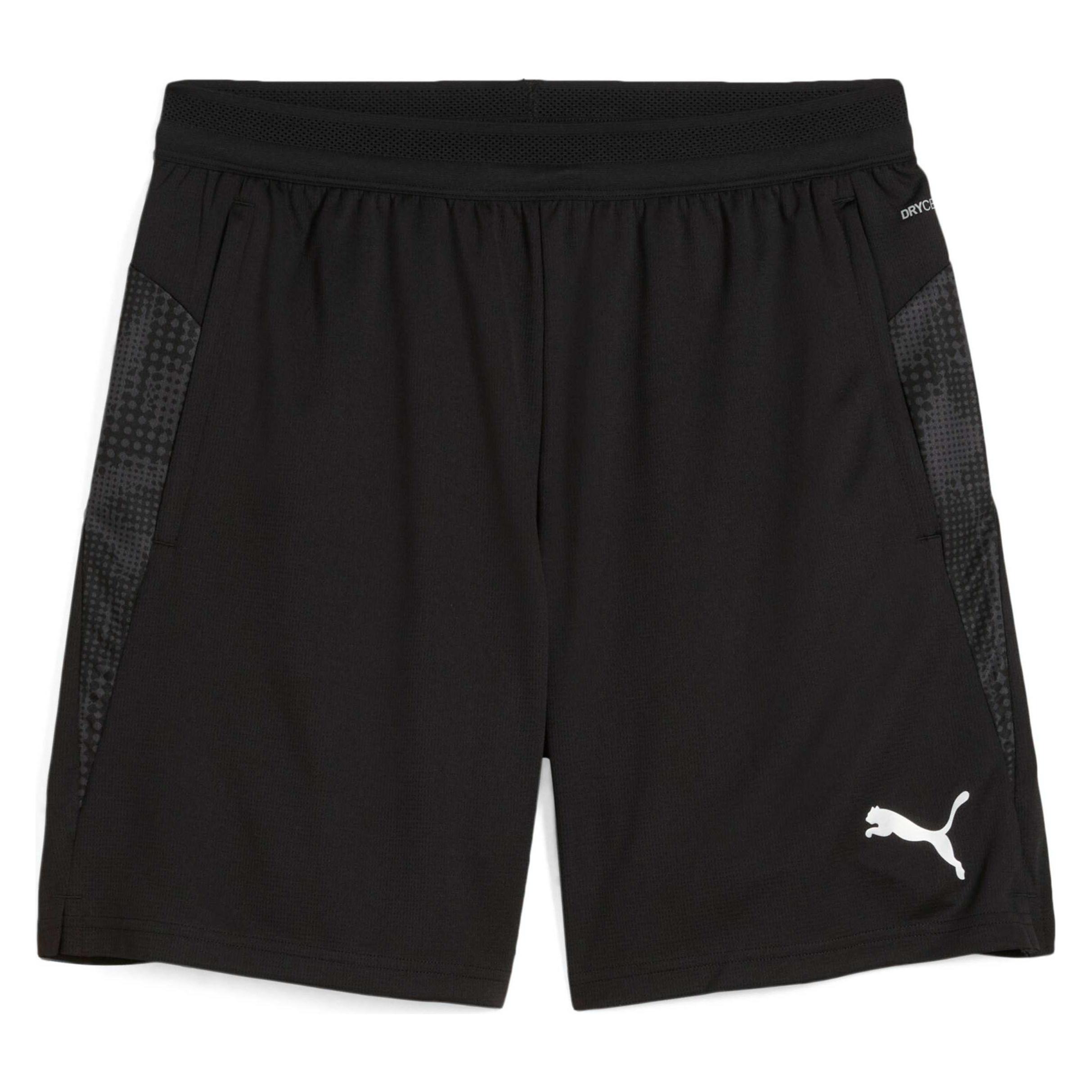 Puma, Mannen, Sportbroek, TeamCUP Trainingsshorts (Xxl), Zwart, Zilver