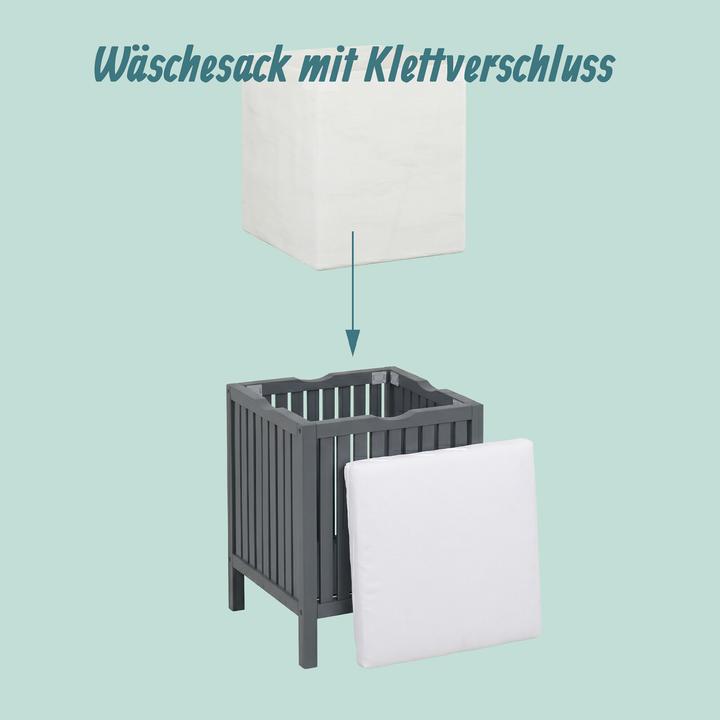 Image du produit Relaxdays panier-linge (30 l)