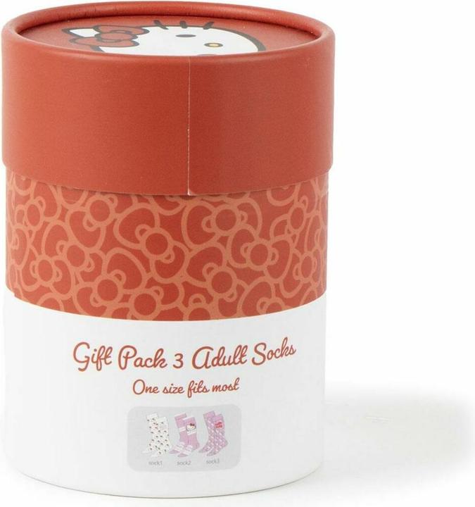 Actual product image Cerdá Sanrio Socks 3-Pack Hello Kitty 36-43 (pack of 3, 36 - 43)