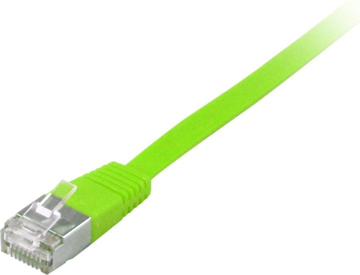 Actual product image equip Cat. U/FTP Flat Patch Cable (U/FTP, CAT6a, 1 m)
