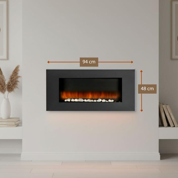 Actual product image Classic Fire Heater wall Vancouver 105,5cm