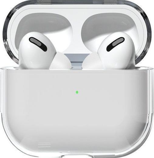Hurtel Hülle für AirPods 2 / AirPods 1 starre, starke, transparente Hülle für Kopfhörer (Hülle A) (Kopfhörer Hülle)