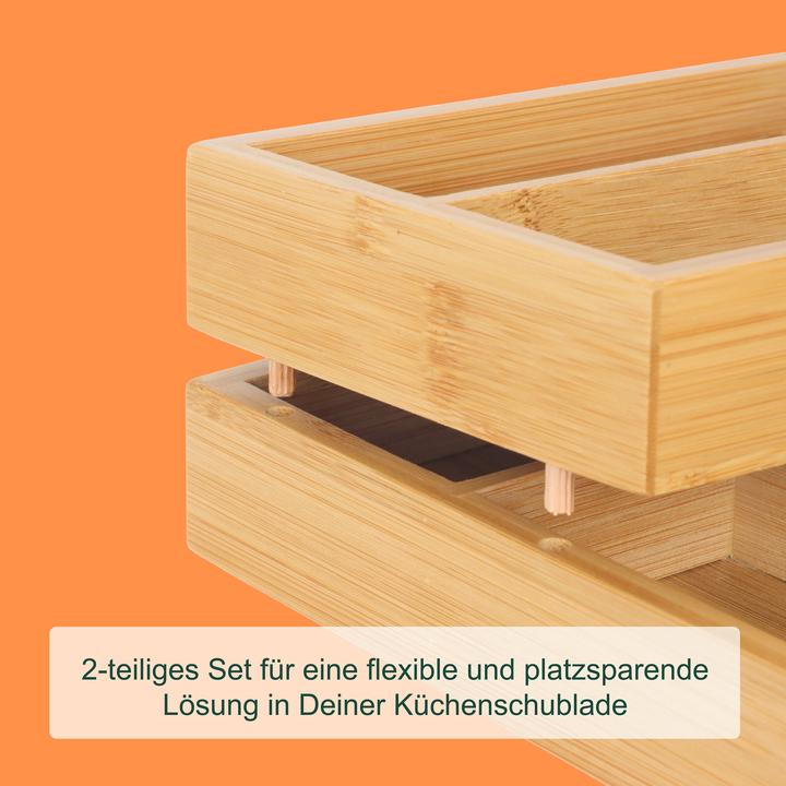 Actual product image Relaxdays Cutlery tray