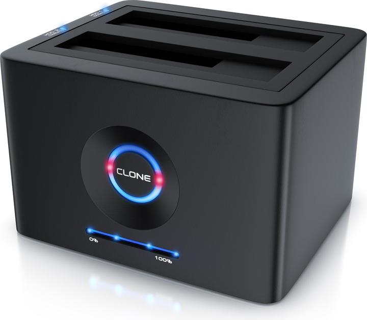 Produktbild CSL Festplatten Dockingstation, USB 3.2 Gen 1 Festplattendockingstation, Klonfunktion für 2,5" & 3,5"
