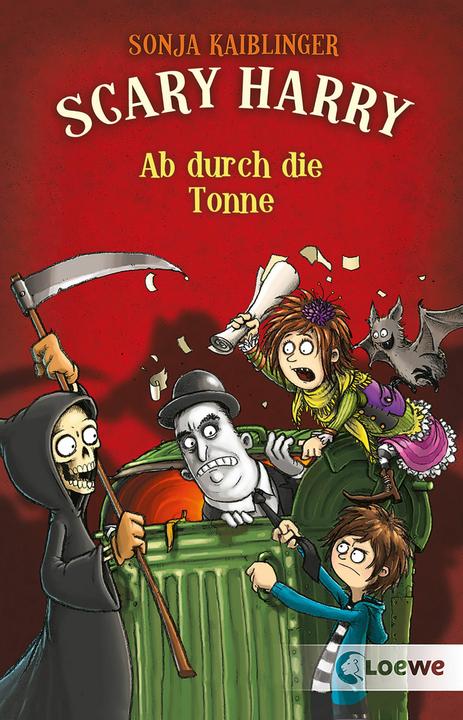 Produktbild Scary Harry (Band 4) - Ab durch die Tonne (Deutsch, Loewe Kinderbücher, Sonja Kaiblinger, Fréderic Bertrand, 2022)