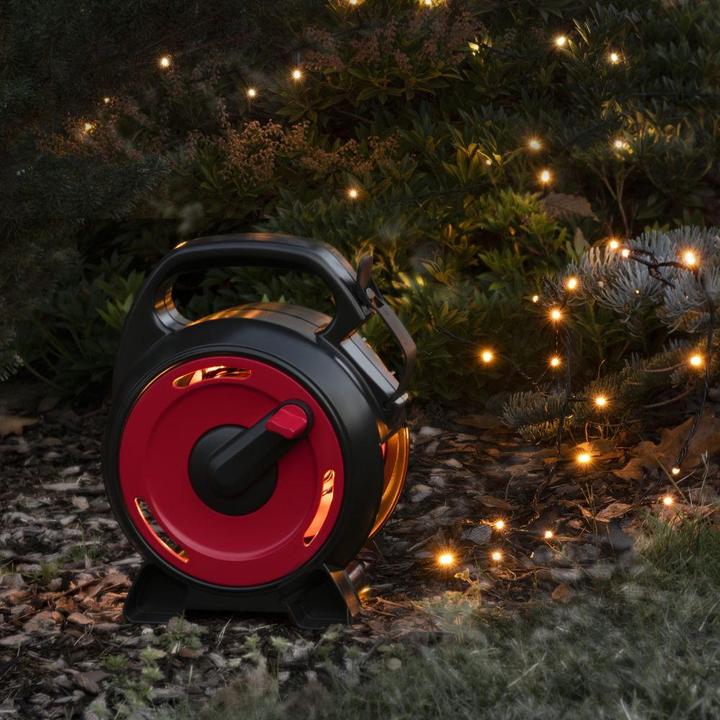 Produktbild Konstsmide LED-Lichterkette Kabelaufroller, 1000 LED, 69.9 m, Outdoor (6.99 m)