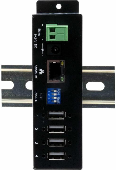Image du produit Exsys EX-6003 Hub USB réseau Gigabit 4 ports