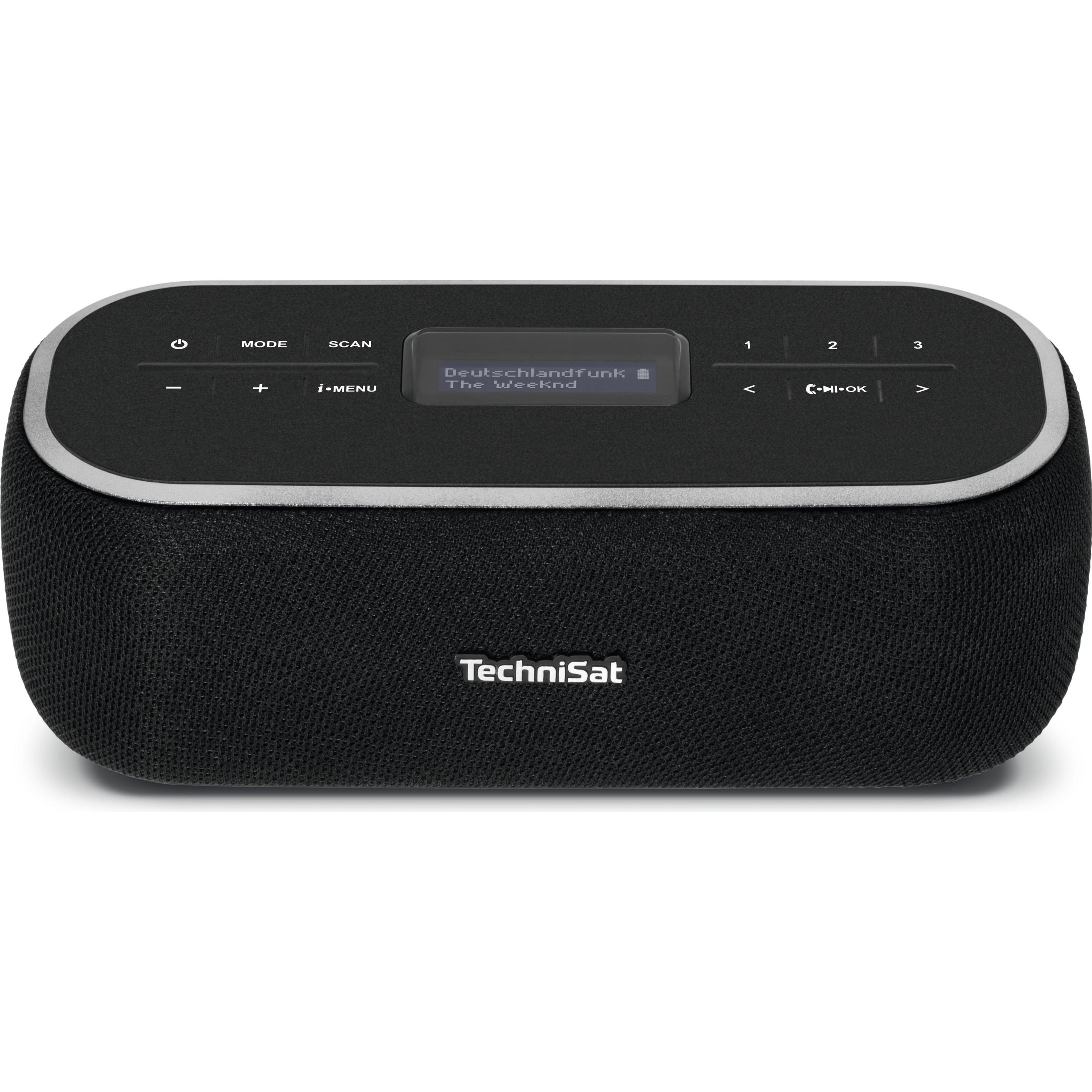 TechniSat DigitRadio BT 1 (DAB+, UKW, Bluetooth), Radio, Schwarz