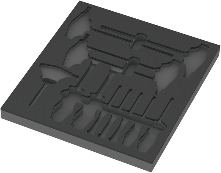 Actual product image Wera 9813 Foam insert Hex screwdriver set 1