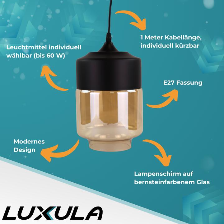 Produktbild Luxula Industrial Hängelampe (E27)