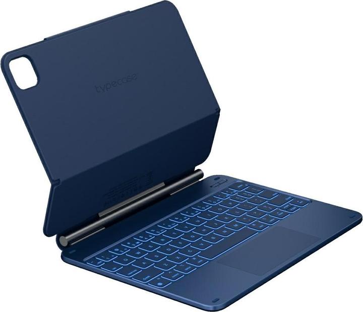 Produktbild Typecase Case Edge with keyboard for iPad Air 11" 2024/2025 pacific blue (Apple iPad Air 11 2024, Apple iPad Air 11 2025, Apple iPad Air 11 2026)