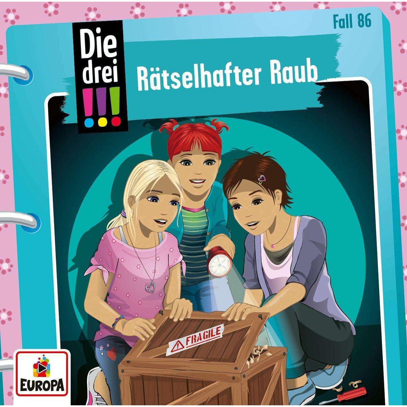 Thumbnail - Die drei DREI AUSRUFEZEICHEN 86 - Rätselhafter Raub, Hörbücher von Die drei DREI AUSRUFEZEICHEN 86 - Rätselhafter Raub