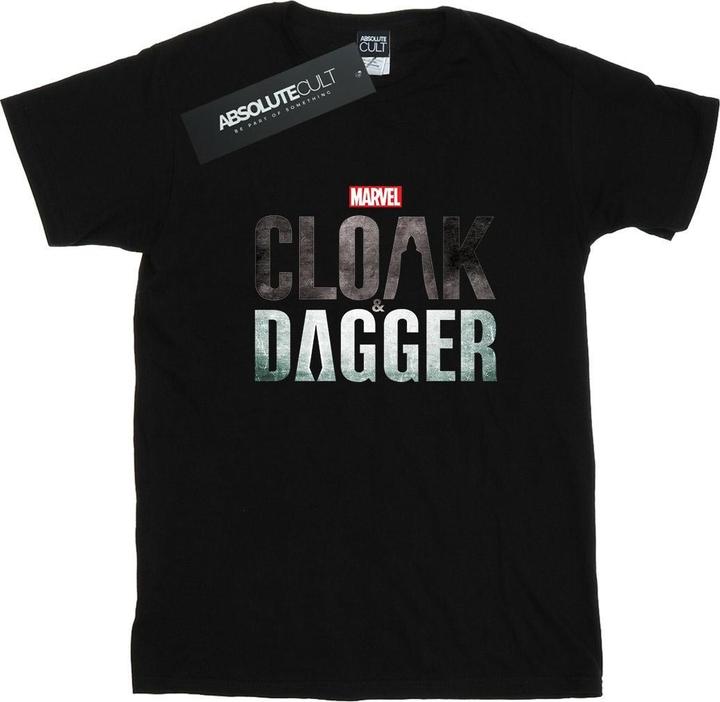 Actual product image Mens Cloak And Dagger Logo T-Shirt (XXL)