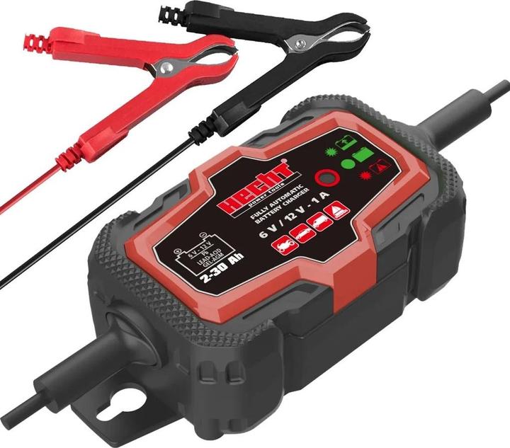 Produktbild Hecht 2030 Ladegerät 6 V - 12 V - 1 A (12V, 6V, 1 A)