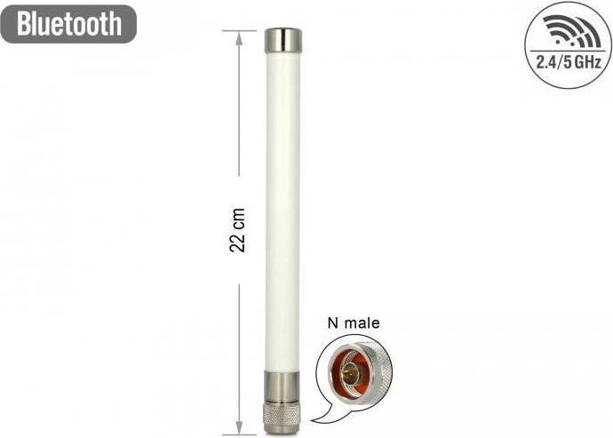 Produktbild Delock Outdoor WLAN Antenne, 5-7dBi (WLAN)