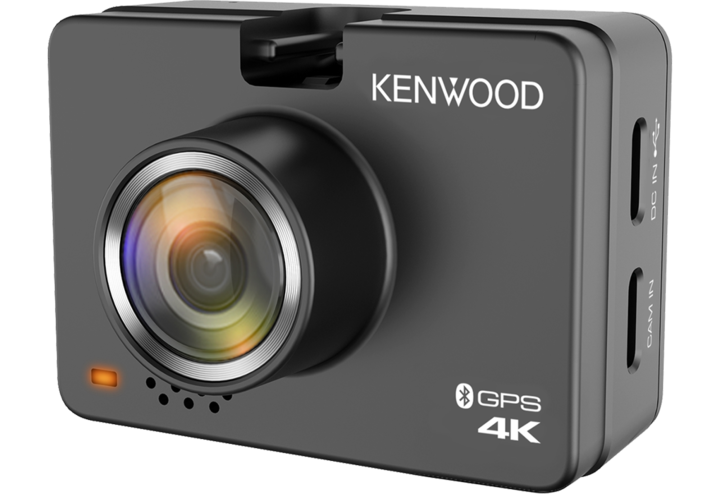 Image du produit Kenwood DRV-A610W 4K UHD DashCam 12/24V/App/ 64GB microSD (Écran intégré, Récepteur GPS, Bluetooth, Microphone intégré, WiFi)