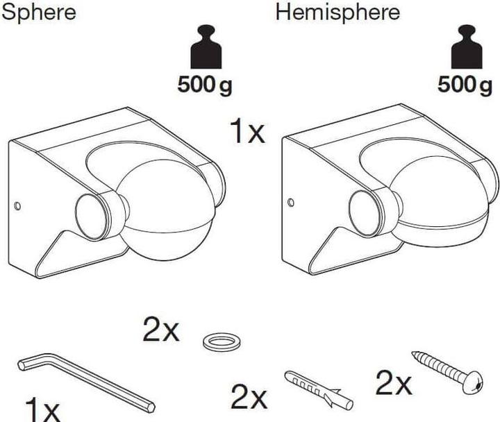 Actual product image Ledvance Endura Style Sphere (600 lm, IP44)