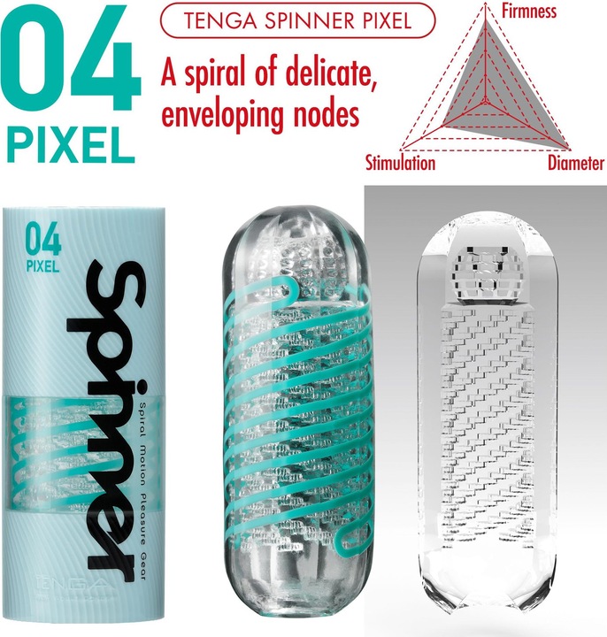 Actual product image Tenga Spinner 04 Pixel