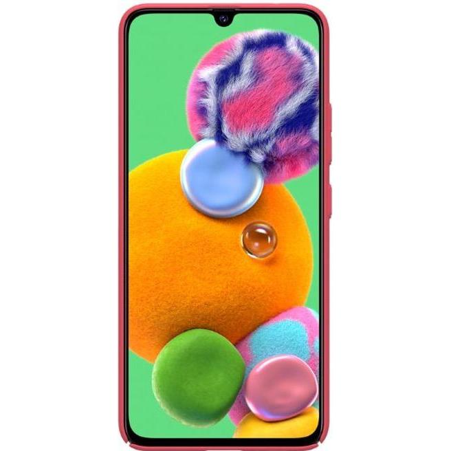 Thumbnail - Nillkin Super Frosted Shield Series (Samsung Galaxy A90 5G), Smartphone Hülle, Rot