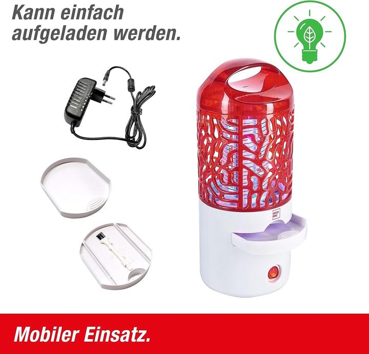 Produktbild Swissinno Mobile Insekten-Falle 4 Watt LED wiederaufladbar