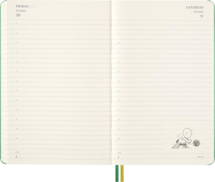Actual product image Moleskine Peanuts (13 x 21 cm, 1 day / 1 page)