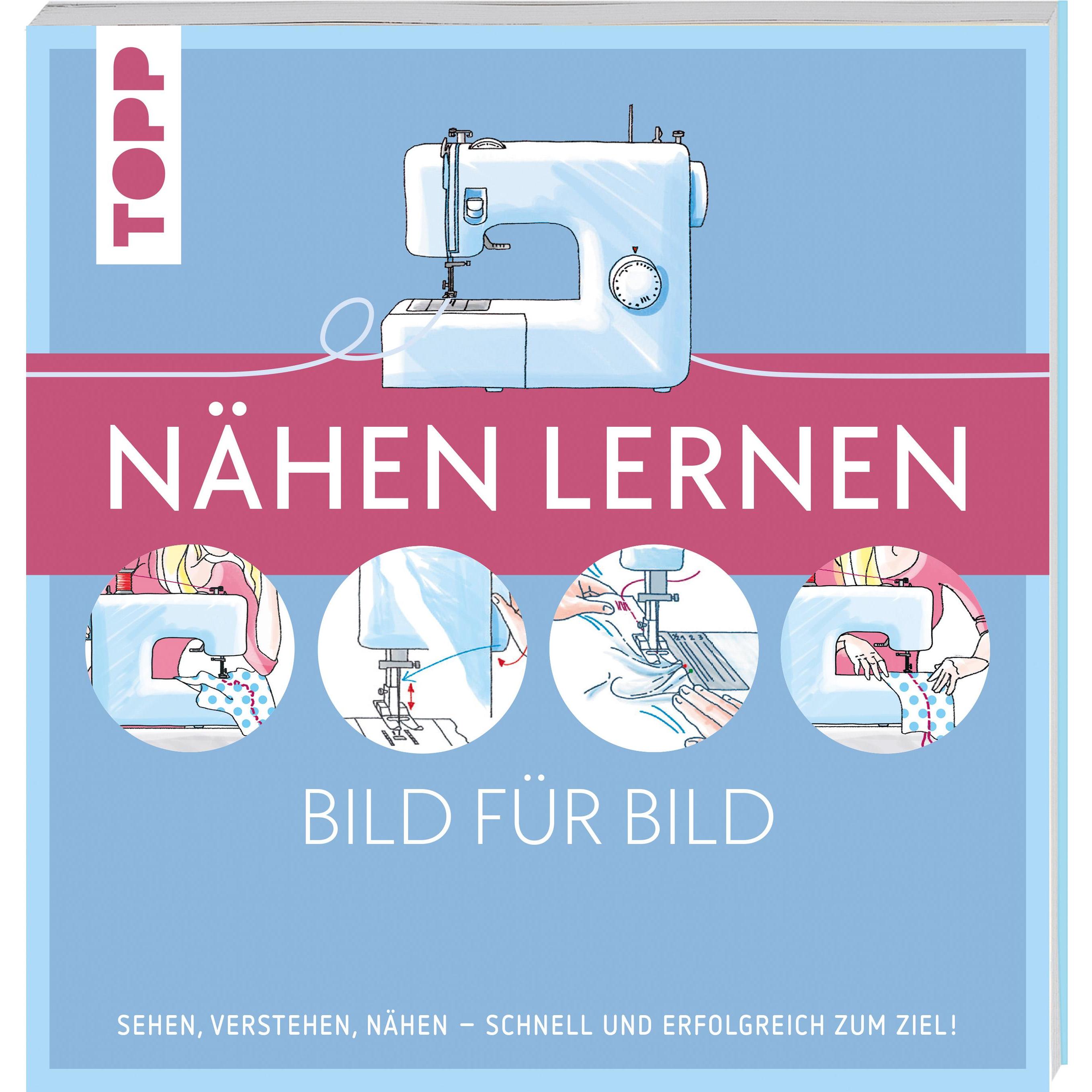 Nähen lernen Bild für Bild, Ratgeber von frechverlag