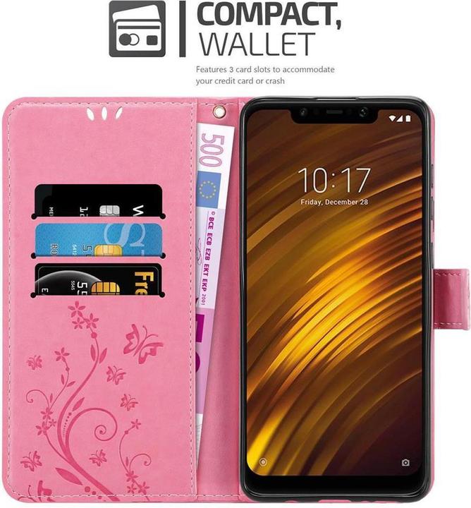 Immagine prodotto Cadorabo Copertina del libro di fiori (Xiaomi Pocophone F1)