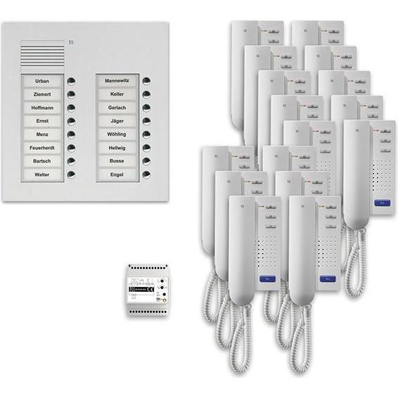 TCS, Klingel + Türsprechanlage, PPU16/2-EN/02