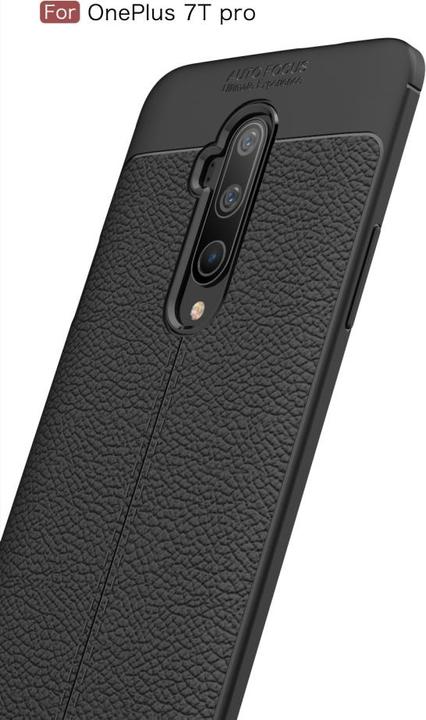 Actual product image Screenguard OnePlus 7T Pro Sleeve Leather Design TPU Cover (OnePlus 7T Pro)