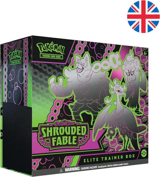 Actual product image Pokémon TCG SV 6.5 Elite Trainer Box (English, Elite / Top Trainer Box)