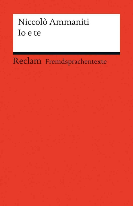 Produktbild Io e te (Deutsch, Niccolò Ammaniti, 2012)