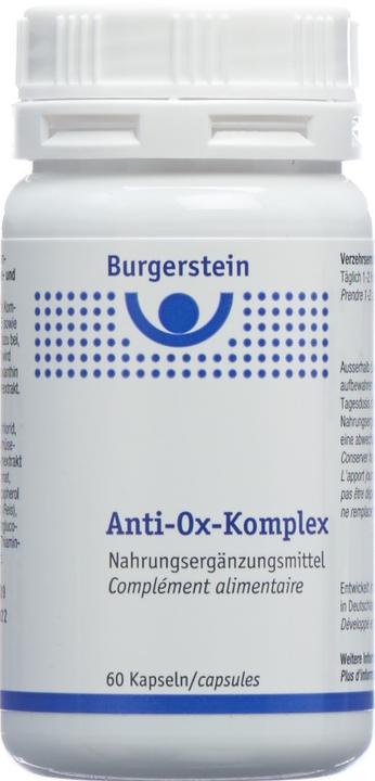 Actual product image Burgerstein Anti-Ox (60 pcs., Capsules, 115 g)